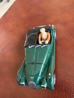 Groene Morgan modelauto met bestuurder “Carrera”, Overige merken, Gebruikt, Auto, Groter dan 1:32