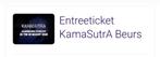 2 kaarten kamasutrabeurs vrijdag 27 maarrt, Tickets en Kaartjes, Twee personen
