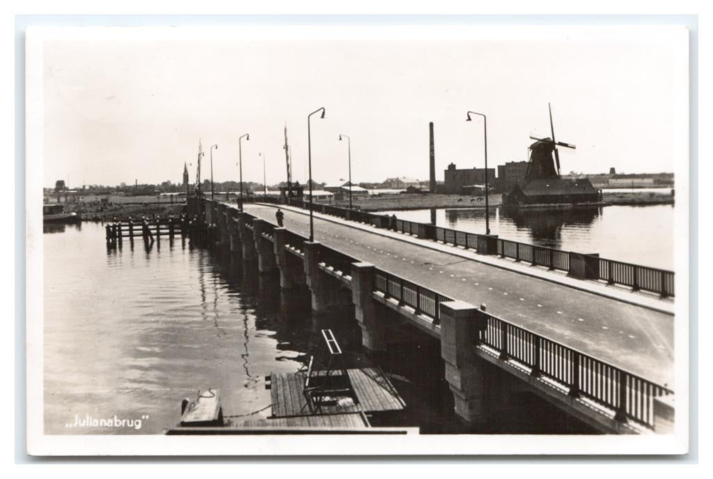 Koog aan de Zaan, "Julianabrug", Verzenden, 1940 tot 1960, Gelopen, Noord-Holland