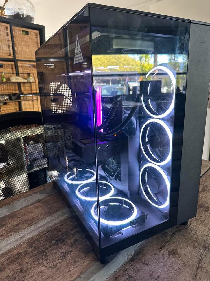 Game pc DDR 5 32GB i7 13700k water cooler geen GPU, Computers en Software, Desktop Pc's, Zo goed als nieuw, 4 Ghz of meer, SSD