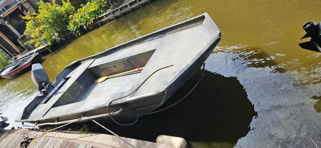 SEA ARK 1660 MVT aluminium boot, Watersport en Boten, Vis- en Consoleboten, Gebruikt, Aluminium, Ophalen, 70 pk of meer