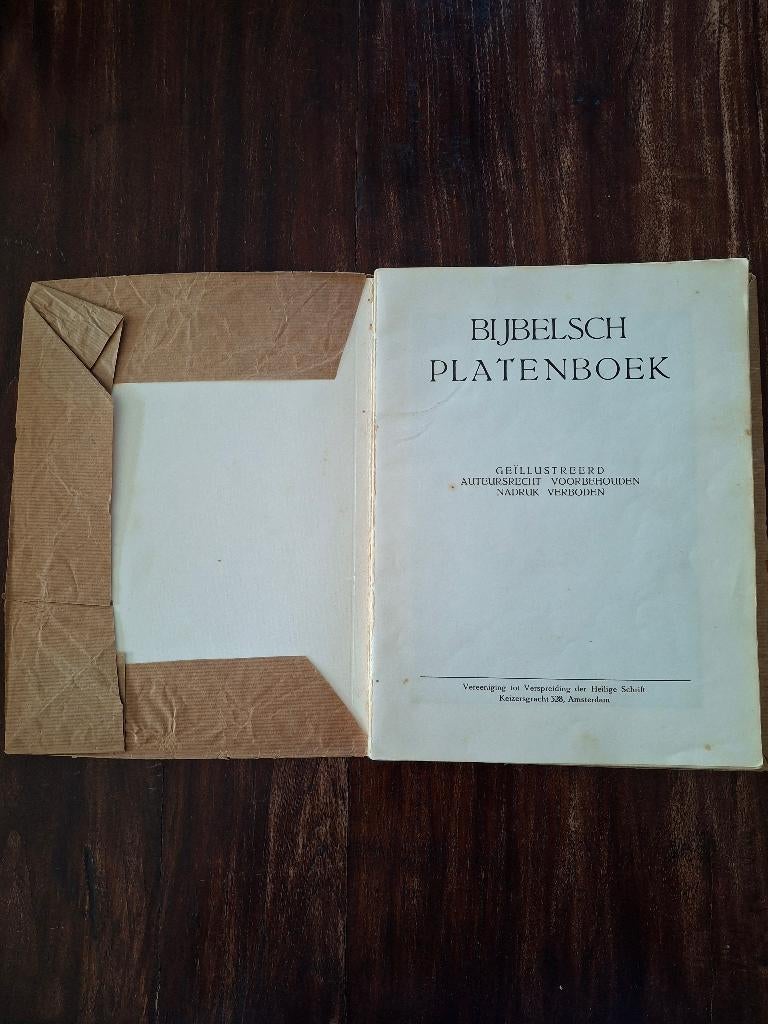 Bijbelse kinderen platenboek, Ophalen, Onbekend