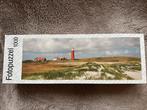Panorama Puzzel, vuurtoren Texel 1000 stukjes, Ophalen of Verzenden, 500 t/m 1500 stukjes, Zo goed als nieuw, Legpuzzel