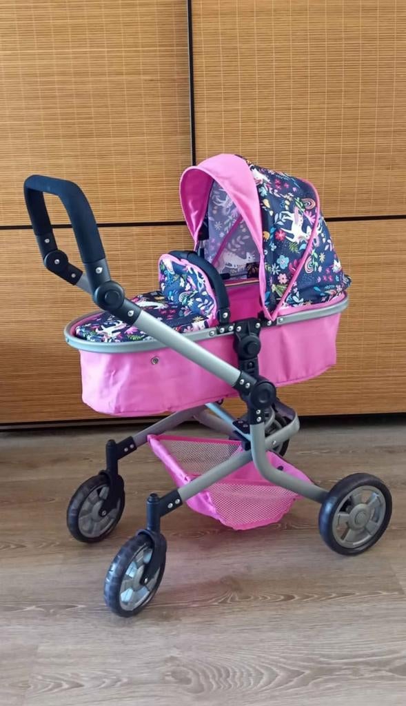 Bayer Chic 2000 Combi poppenwagen Nele - Unicorn, Ophalen of Verzenden, Zo goed als nieuw, Overige typen