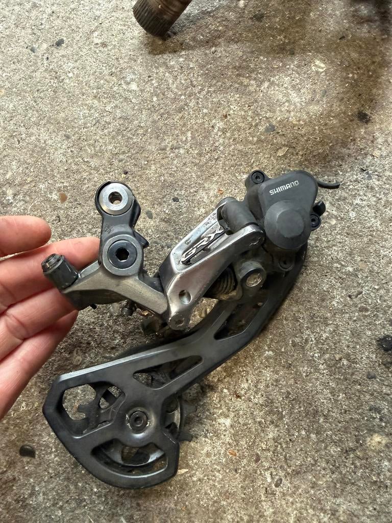 Shimano onderdelen, Fietsen en Brommers, Fietsonderdelen, Crankstel of Pedalen, Racefiets, Gebruikt, Ophalen of Verzenden