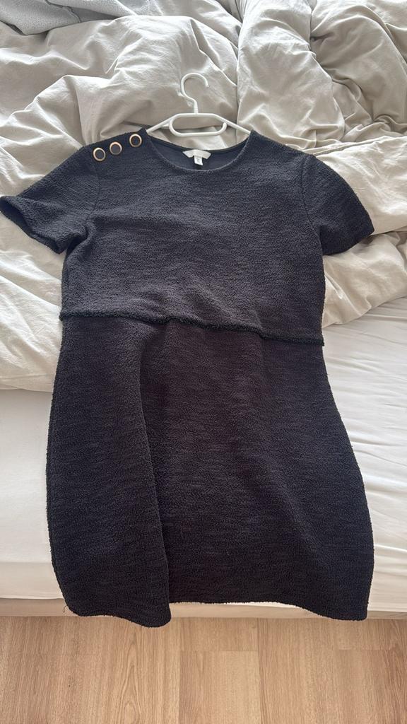 Zwarte jurk van Zara, maat L, Kleding | Dames, Jurken, Zwart, Maat 42/44 (L), Ophalen of Verzenden, Gedragen