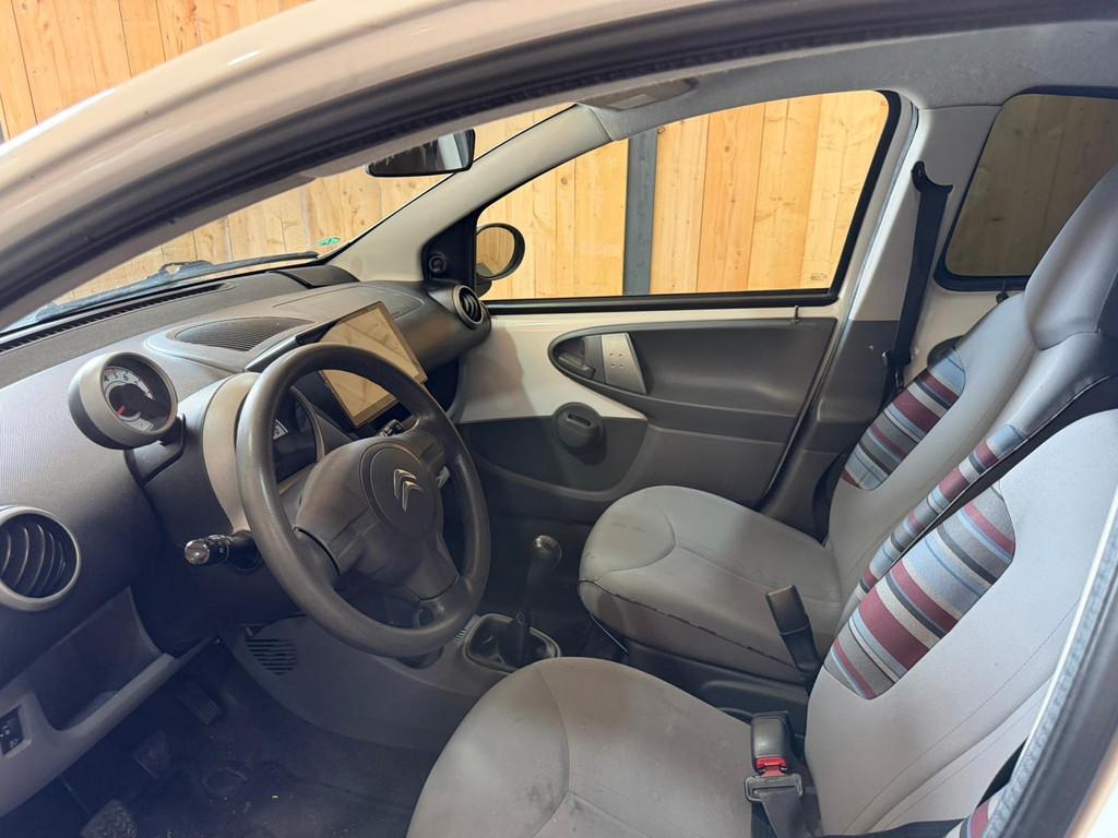 Citroen C1 1.0-12V Ambiance 5-Deurs 2011 Carplay Airco, Auto's, Citroën, Voorwielaandrijving, Euro 5, Gebruikt, 4 stoelen