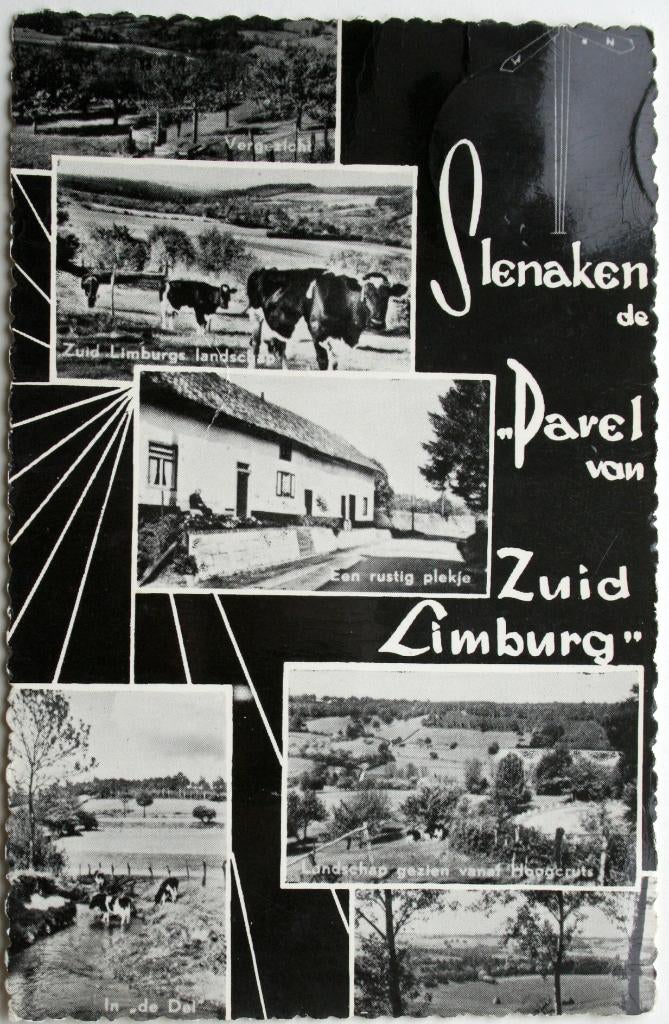 Slenaken, "De Parel van Zuid-Limburg", Ophalen of Verzenden, 1940 tot 1960, Gelopen, Limburg