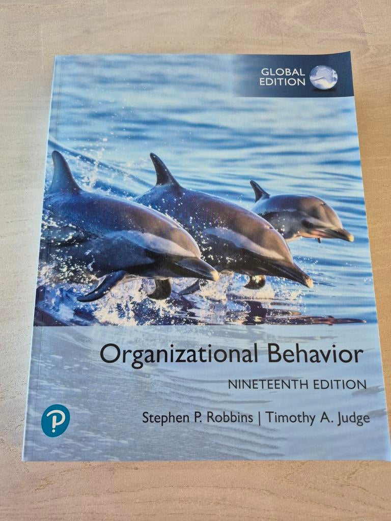 Organizational Behavior - 19e editie - Robbins & Judge, Stephen P. Robbins | Timothy A. Judge, Zo goed als nieuw, Gamma, HBO
