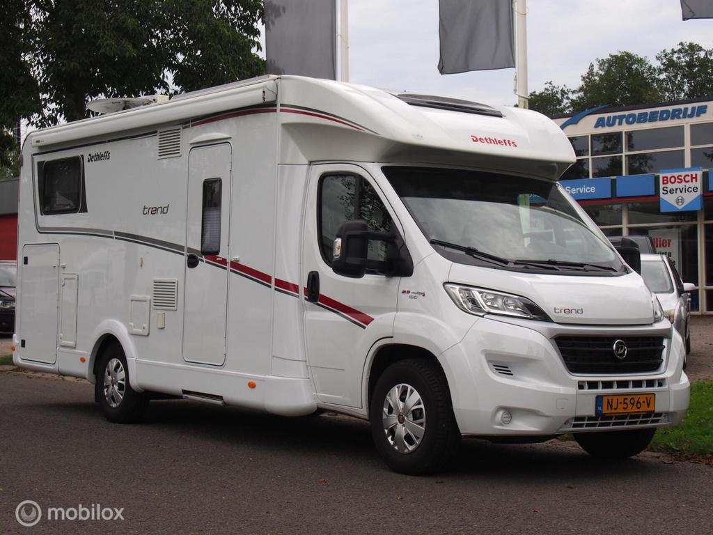 Dethlef Trend, Caravans en Kamperen, Campers, Particulier, tot en met 4, Half-integraal, Dethleffs, Ophalen