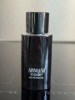 Armani code 75ml eau de parfum refillable, Ophalen of Verzenden, Nieuw