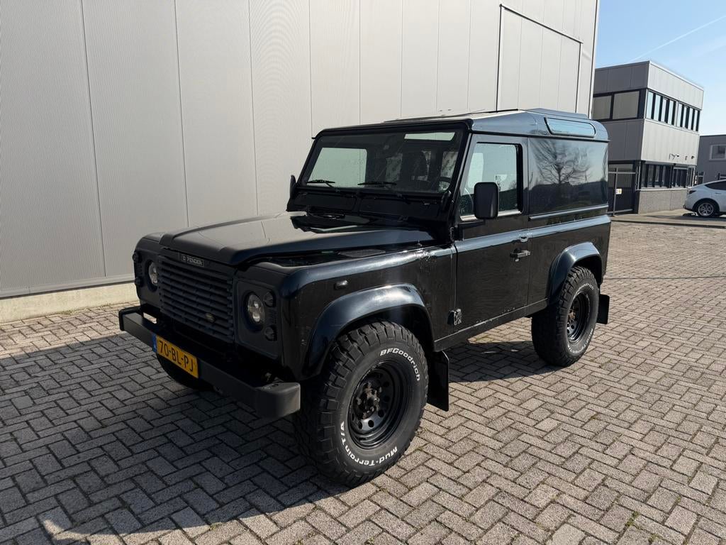 Land Rover Defender 90 TD5, 2004, open dak, NAP, btw, Auto's, Land Rover, Bedrijf, 4x4, Trekhaak, Defender, Diesel, Euro 2, SUV of Terreinwagen