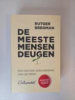 De meeste mensen deugen -Een nieuwe geschiedenis van de mens, Boeken, Nieuw, Ophalen of Verzenden, Ontwikkelingspsychologie, Rutger Bregman