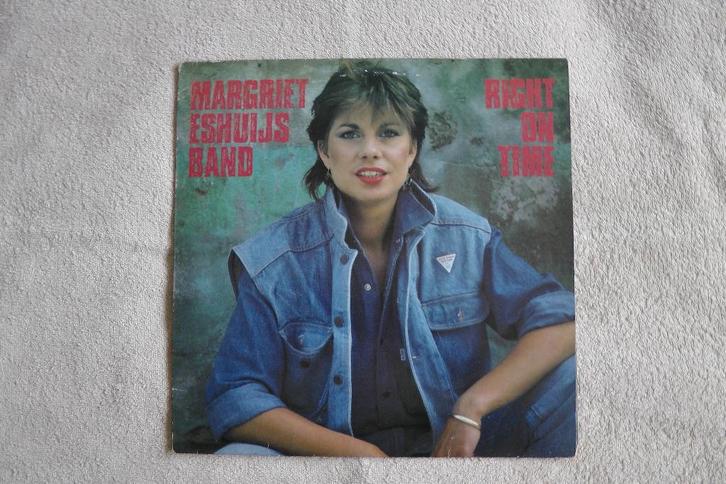 Margriet Eshuis Band album: Right on time, Cd's en Dvd's, Vinyl | Pop, Gebruikt, 1980 tot 2000, 12 inch, Ophalen of Verzenden