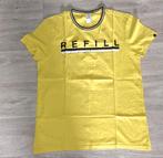 T-shirt geel heren Refill M, Ophalen of Verzenden, Geel