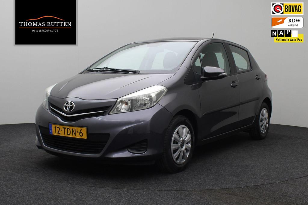 Toyota Yaris 1.0 VVT-i Aspiration 2012 | Multifunctioneel St, Auto's, Toyota, Euro 5, 750 kg, Elektrische ramen, Origineel Nederlands