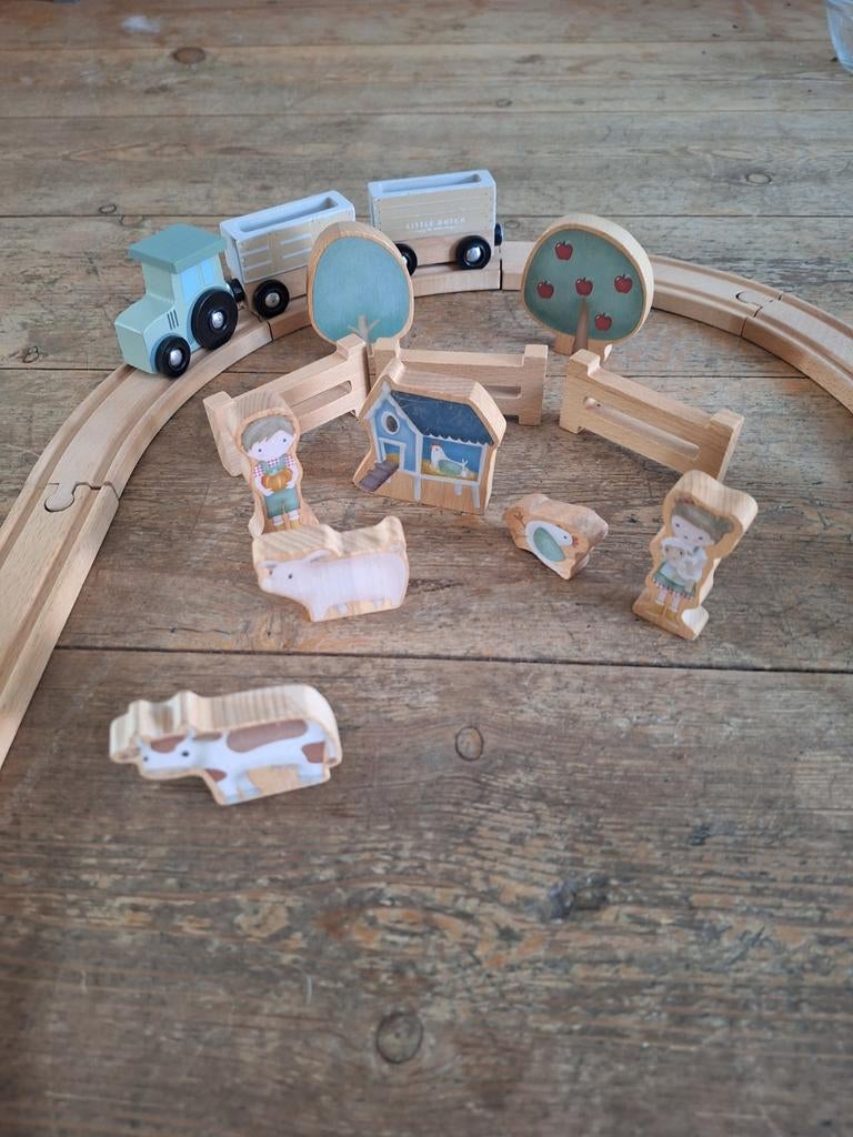 Little Dutch Treintje Boerderij - Nieuwstaat, Ophalen of Verzenden, Nieuw