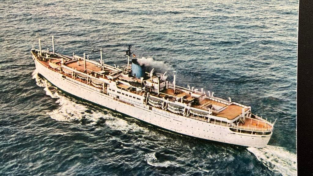 SEVEN SEAS  emigranten Europe Canada Line, Ophalen of Verzenden, Kaart, Foto of Prent
