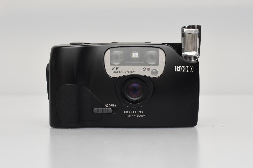 Ricoh FF-9s analog camera, Ophalen of Verzenden, Gebruikt, Compact, Overige Merken