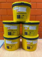 SPS Spachtelputz - wit variant - 1,5mm (fijn) - 5x15kg, Niet ingevuld, Wit, Niet ingevuld, Nieuw