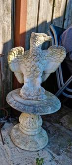 Zwaar tuinbeeld adelaar op sokkel, Ophalen, Gebruikt, Overige typen