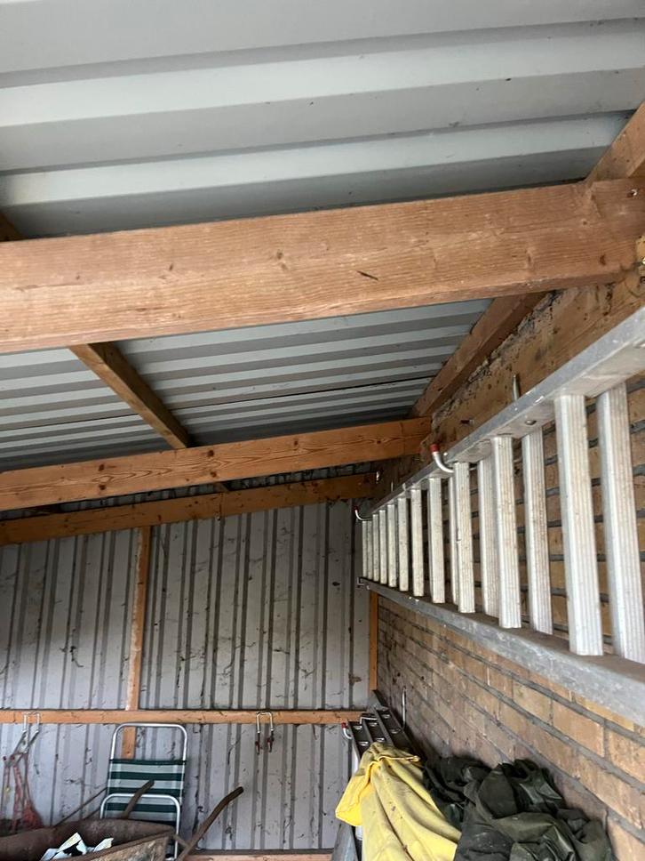 Praktisch opberghok / overkapping / schuur, Tuin en Terras, Overkappingen, Gebruikt, Overige typen, Ophalen