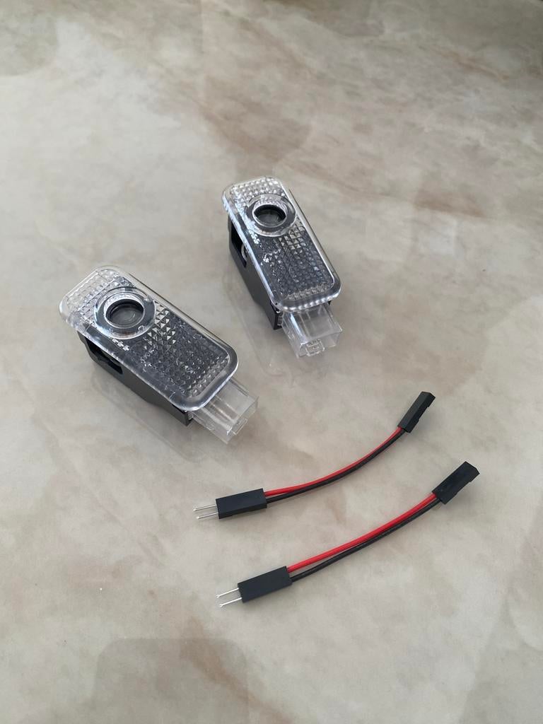 Audi LED Deur Logo Projector Verlichting (2 stuks), Ophalen of Verzenden, Nieuw, Audi