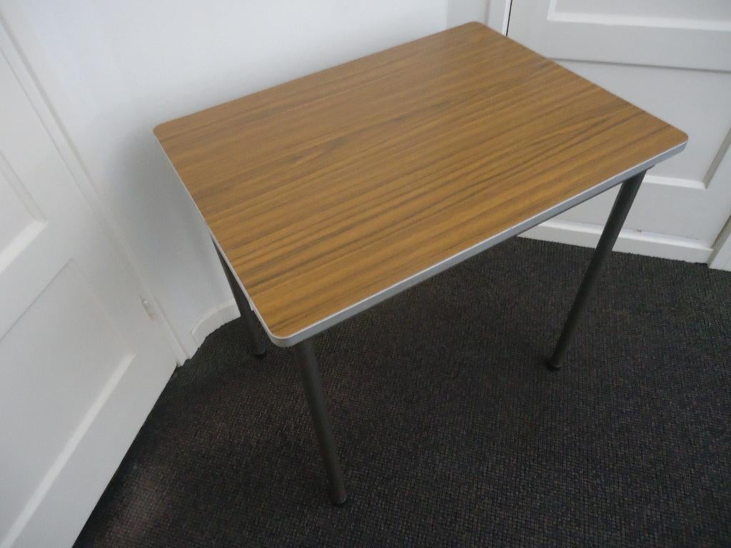 eettafel, bureau, volgens overlevering Vliegveld Soesterberg, Huis en Inrichting, Tafels | Eettafels, Ophalen, Gebruikt, 200 cm of meer