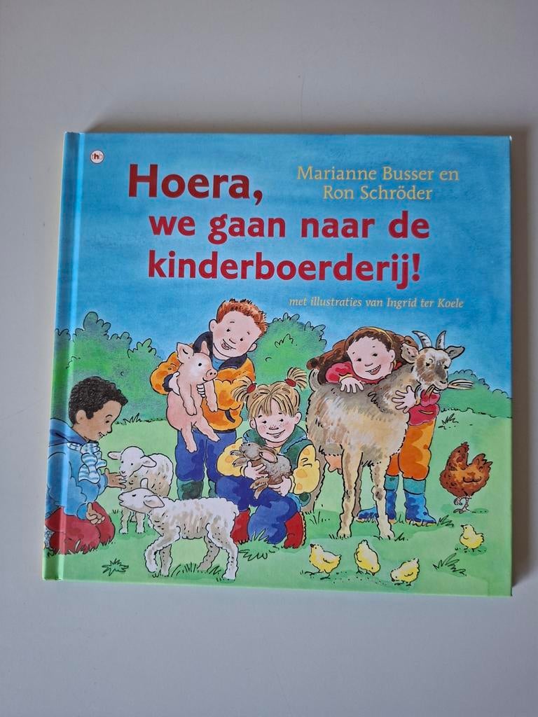 Hoera, we gaan naar de kinderboerderij!, Boeken, Ophalen of Verzenden, Zo goed als nieuw, Fictie algemeen