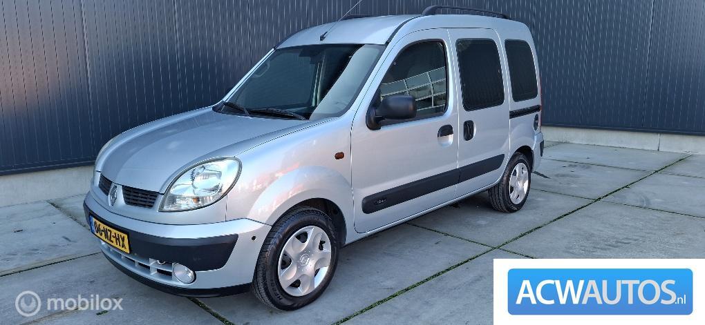 Renault Kangoo combi 1.6-16V ROLSTOELAUTO, Auto's, Renault, Metallic lak, 49 €/maand, Origineel Nederlands, Bedrijf