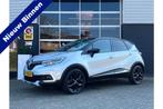 Renault Captur 1.2 Turbo Intens Automaat, Trekhaak, Camera,, Gebruikt, 4 cilinders, 635 kg, Leder en Stof