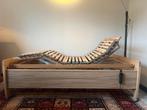 Elektrisch seniorenbed 100x200 - Hoogte verstelbaar, Huis en Inrichting, Ophalen, Zo goed als nieuw, 200 cm, Hout