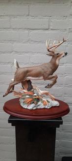 Prachtig Porseleinen Beeld van een Hert, Ophalen of Verzenden