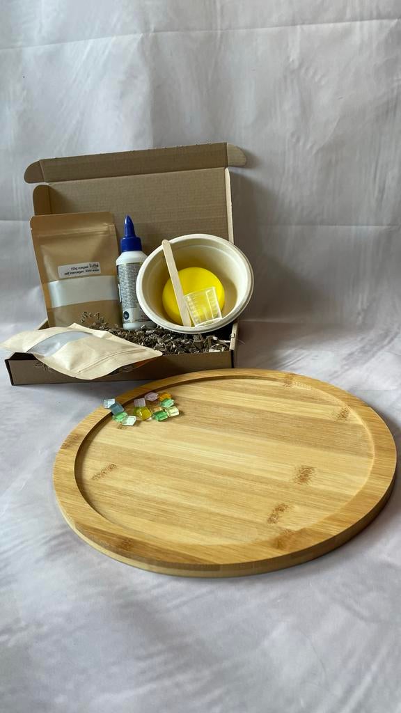 DIY mozaïek borrelplank pakket, Hobby en Vrije tijd, Nieuw, Meerkleurig, Overige merken, Knutselset