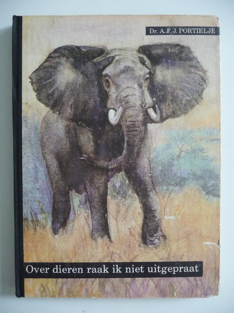 plaatjesboek - OVER DIEREN RAAK IK NIET UITGEPRAAT - 1959, Ophalen of Verzenden, Gelezen, Uitgave RAMA margarine, Plaatjesalbum