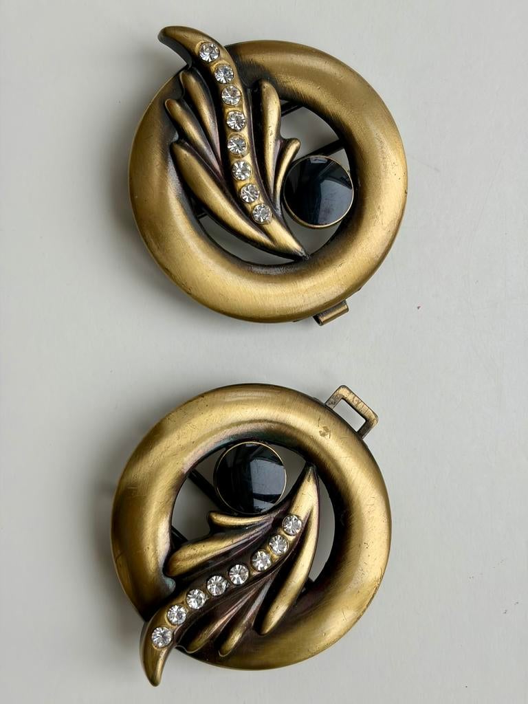 Vintage TANER Riemgesp - Jaren '80 Statement Buckle, Ophalen of Verzenden, Zo goed als nieuw, Overige materialen