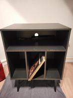 WOOOD James Zwart - Platenspeler of TV-meubel (60x83x44 cm), Ophalen, Gebruikt, 50 tot 100 cm, Minder dan 100 cm