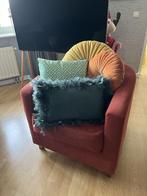 mooie knusse stoel / fauteuil in nieuwstaat (zonder kussens), Ophalen, Zo goed als nieuw, 75 tot 100 cm, 50 tot 75 cm