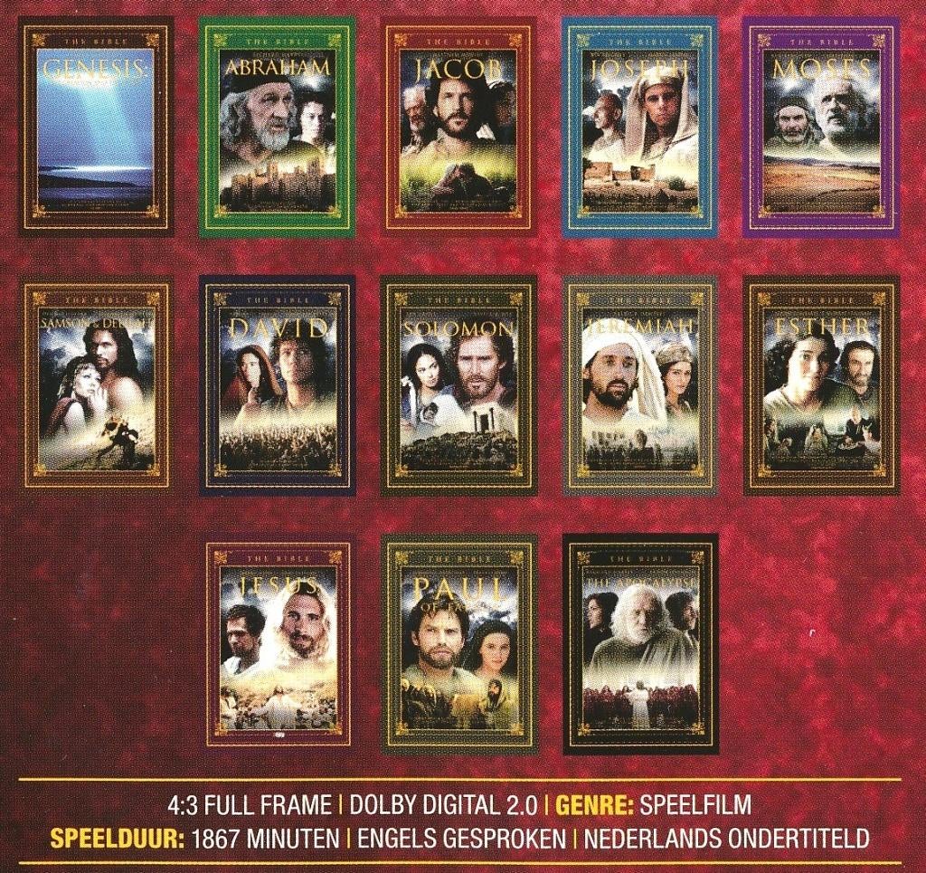 The Bible Collection' (13 verhalen op DVD) NIEUW!!, Alle leeftijden, Ophalen, Nieuw in verpakking, Boxset