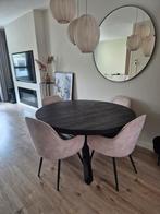 Ronde eettafel te koop, Huis en Inrichting, Tafels | Eettafels, Rond, Ophalen of Verzenden, Zo goed als nieuw, 100 tot 150 cm