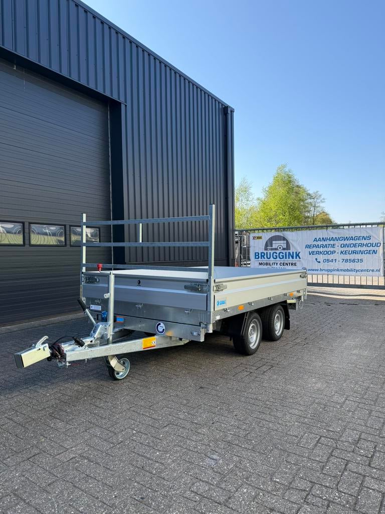 Hapert Cobalt HM-2 kipper | 305x180 | 2700kg, Auto diversen, Aanhangers en Bagagewagens, Nieuw, Ophalen