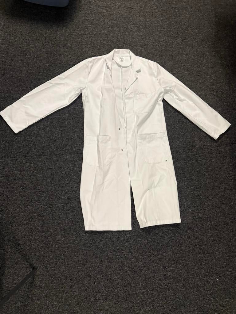 Witte laboratoriumjas van VandenBergh, maat 44, Ophalen of Verzenden, Zo goed als nieuw