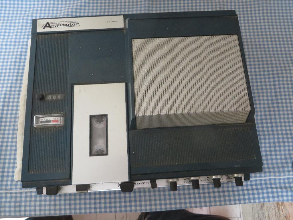 Anglotutor CK 8402 cassetterecorder, Audio, Tv en Foto, Cassettedecks, Ophalen of Verzenden, Enkel, Overige merken