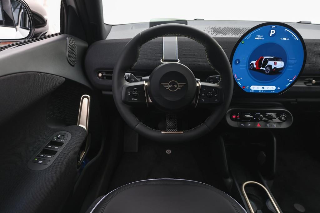MINI Aceman SE / Classic / Pakket XS / 18" Slide Spoke 2-ton, Auto's, Mini, Stof, Zwart, Wit, Aceman