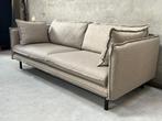 !!RETOURDEAL !! 3 zitter Gayle Taupe, Niet ingevuld, Niet ingevuld, Nieuw, Rechte bank