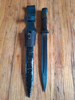 Duitse Mauser 98K Bajonet compleet, Verzamelen, Ophalen of Verzenden, Landmacht, Duitsland, Mes of Dolk