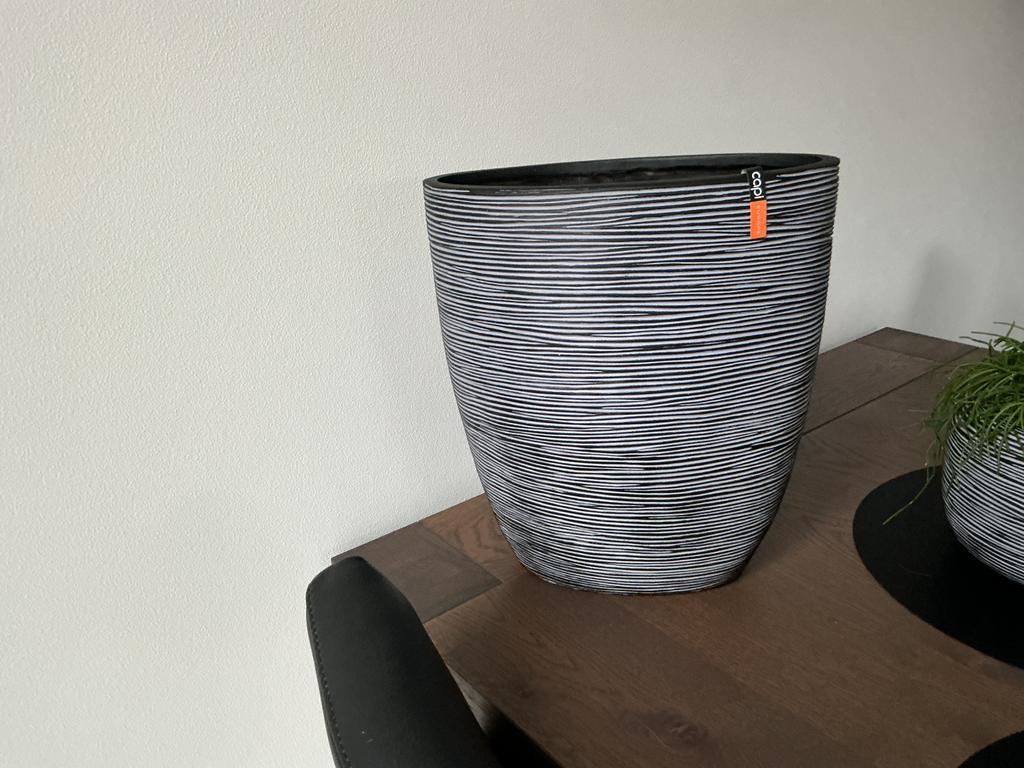 Nieuwe ovale Capi pot, Tuin en Terras, Bloempotten, Kunststof, 40 cm of meer, Nieuw, Ophalen of Verzenden