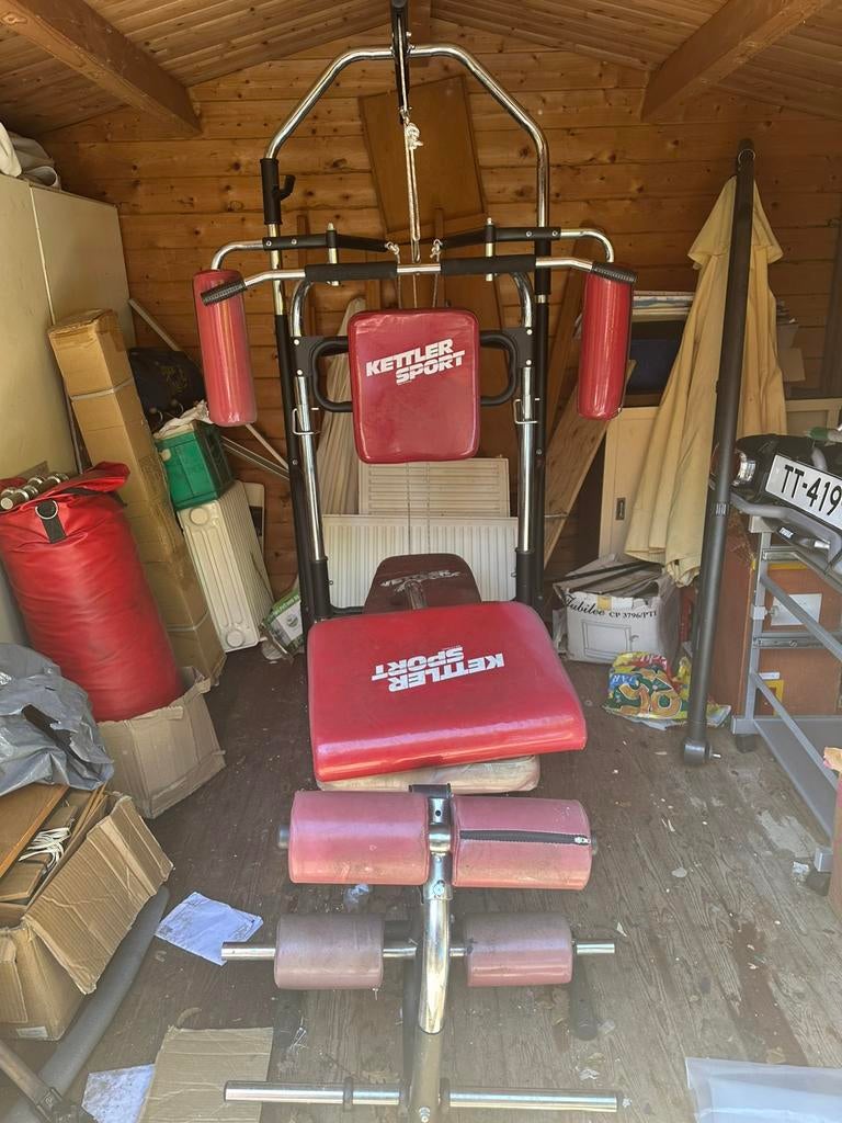 Fitness apparaat Kettler Sport, Sport en Fitness, Ophalen, Benen, Gebruikt, Krachtstation