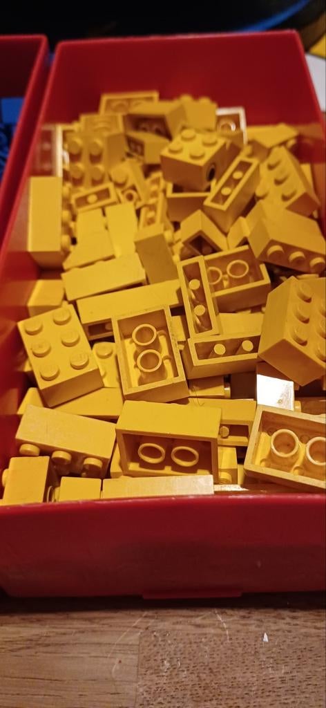 Vintage LEGO bouwstenen 1982 - 3 kleuren, Ophalen of Verzenden, Gebruikt, Losse stenen, Lego