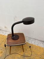 Hala Zeist tafellamp bruin vintage retro flixibel €75 bureau, Ophalen of Verzenden, Zo goed als nieuw, Minder dan 50 cm